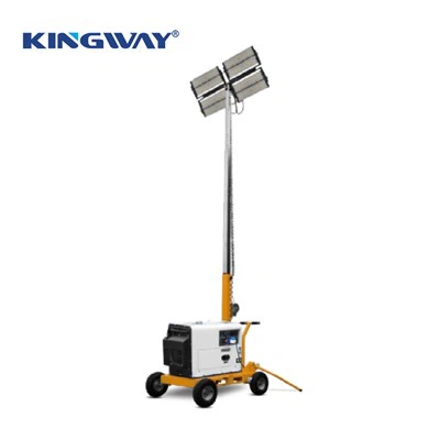 Tháp đèn thủ công dọc 5m 120000 Lumens